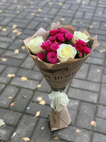 Букет цветов из: Розы в Чугуевке